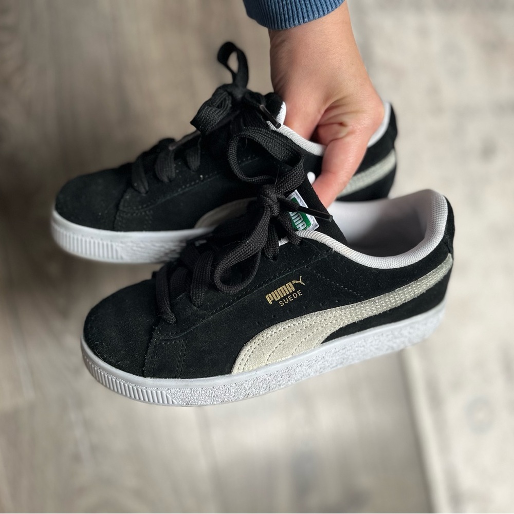 Puma Classic Black and White Sneakers